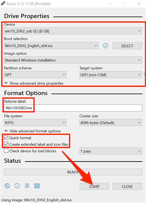 test usb bootable windows 10